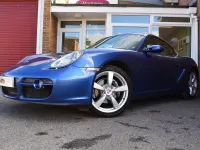 Used Porsche Cayman 245 HP (180 kW) 2007 Blue Coupe