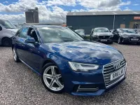 Used Audi A4 S-Line 252 HP (185 kW) 2016 Blue Estate