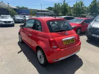 Used Fiat 500 Lounge 2016 Pink Hatchback