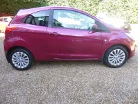 Used Ford Ka Zetec 69 HP (50 kW) 2010 Red Hatchback