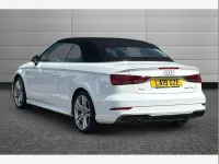 Used Audi A3 Cabriolet S-Line 147 HP (108 kW) 2019 White Cabriolet