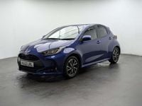 Used Toyota Yaris Hybrid Design 116 HP (85 kW) 2022 Blue Hatchback