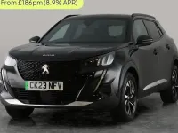 Used Peugeot e-2008 GTi 100 kW (136 HP) 2023 Black SUV