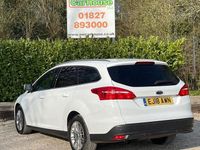 Used Ford Focus Zetec 120 HP (88 kW) 2017 White Estate