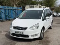 Gebraucht Ford Galaxy Zetec 115 PS (84 kW) 2012 Weiß Van / Kleinbus