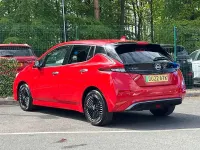 Used Nissan Leaf N-Connecta 110 kW (150 HP) 2022 Red Hatchback