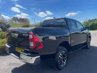 Used Toyota HiLux 204 HP (150 kW) 2024 Black Pickup