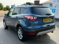 Used Ford Kuga Titanium 120 HP (88 kW) 2018 Blue SUV