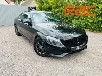 Used Mercedes C200 Premium 184 HP (135 kW) 2017 Black Coupe