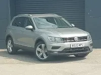 Begagnad VW Tiguan Match 150 HK (110 kW) 2020 Silver SUV