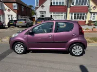 Used Peugeot 107 Active 68 HP (50 kW) 2013 Mauve/purple Hatchback
