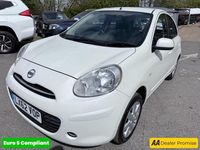 Used Nissan Micra Acenta 2012 White Hatchback