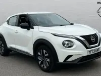Used Nissan Juke Acenta 114 HP (83 kW) 2023 White SUV