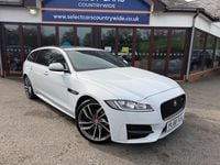 Used Jaguar XF Sportbrake R-Sport 250 HP (183 kW) 2018 White Estate