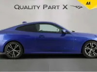 Begagnad BMW 420 M Sport 2022 Blå Sportkupé