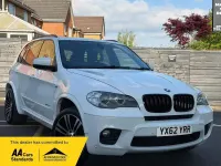 Begagnad BMW X5 M Sport 2012 Vit SUV