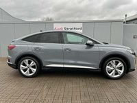 Used Audi Q4 e-tron S-Line 219 kW (299 HP) 2023 Pebble grey, solid SUV