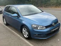 Used VW Golf VII Match 110 HP (80 kW) 2015 Blue Hatchback