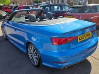 Used Audi A3 Cabriolet S-Line 150 HP (110 kW) 2015 Blue Cabriolet