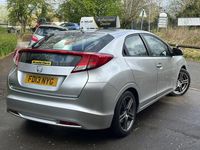 Begagnad Honda Civic S 2013 Silver Halvkombi