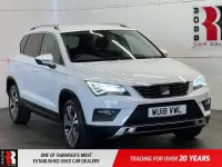 Używany Seat Ateca Ecomotive 115 KM (84 kW) 2018 Biały SUV
