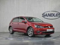 Used VW Golf VII Edition 150 HP (110 kW) 2020 Red Hatchback