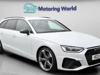 Used Audi A4 Black Edition 150 HP (110 kW) 2021 White Estate