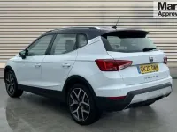 Used Seat Arona XCELLENCE Lux 115 HP (84 kW) 2020 Nevada white magnetic grey SUV