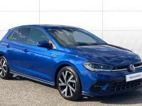 Used VW Polo R-line 95 HP (69 kW) 2024 Blue Hatchback