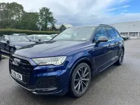 Used Audi Q7 Black Edition 2020 Blue SUV