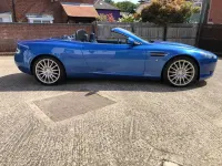 Used Aston Martin DB9 450 HP (330 kW) 2005 Vertigo blue Cabriolet