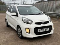 Used Kia Picanto 65 HP (47 kW) 2016 White Hatchback