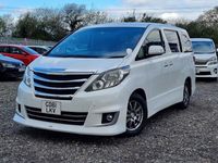 used Toyota Alphard /Vellfire, 2.4 Modellista kit, Petrol Auto 7 Seats DVD 2012 (61) ULEZ FREE