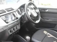 Used Skoda Fabia Colour Edition 58 HP (42 kW) 2020 Candy white black magic pearl effect Hatchback