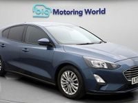 Used Ford Focus Titanium 125 HP (91 kW) 2021 Blue Hatchback