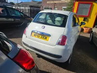 Used Fiat 500 Lounge 69 HP (50 kW) 2012 White Hatchback