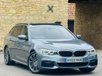 Used BMW 520 M Sport 184 HP (135 kW) 2019 Blue Estate