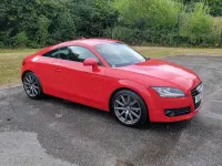 Used Audi TT 250 HP (183 kW) 2007 Red Coupe