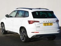 Used Skoda Karoq SportLine 147 HP (108 kW) 2025 Moon white metallic SUV