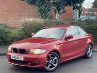 Used BMW 120 Coupé 2010 Red Coupe