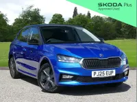 Used Skoda Fabia Design Edition 116 HP (85 kW) 2025 Blue Hatchback