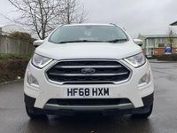Used Ford Ecosport Titanium 125 HP (91 kW) 2019 White SUV