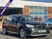 Used BMW X1 Sport Line 177 HP (130 kW) 2010 Black SUV