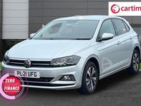 Used VW Polo Match 95 HP (69 kW) 2021 Silver Hatchback