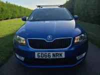 Used Skoda Octavia SE L 184 HP (135 kW) 2016 Blue Estate