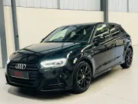 Used Audi A3 Sportback Black Edition 116 HP (85 kW) 2019 Black Hatchback