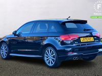 used Audi A3 Sportback 35 TFSI Black Edition 5dr S Tronic [Comfort and Sound Package,Mobile telephone preparation - bluetooth interface,MMI radio plus with 7" colour MMI screen and MMI controller,Electrically adjustable and heated door mirrors with integrated,