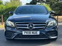 Used Mercedes E220 AMG line 194 HP (142 kW) 2018 Green Sedan