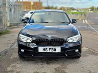 Used BMW 118 Sport Line 2017 Black Hatchback