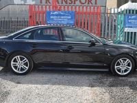 Used Audi A6 S-Line 190 HP (139 kW) 2015 Black Sedan